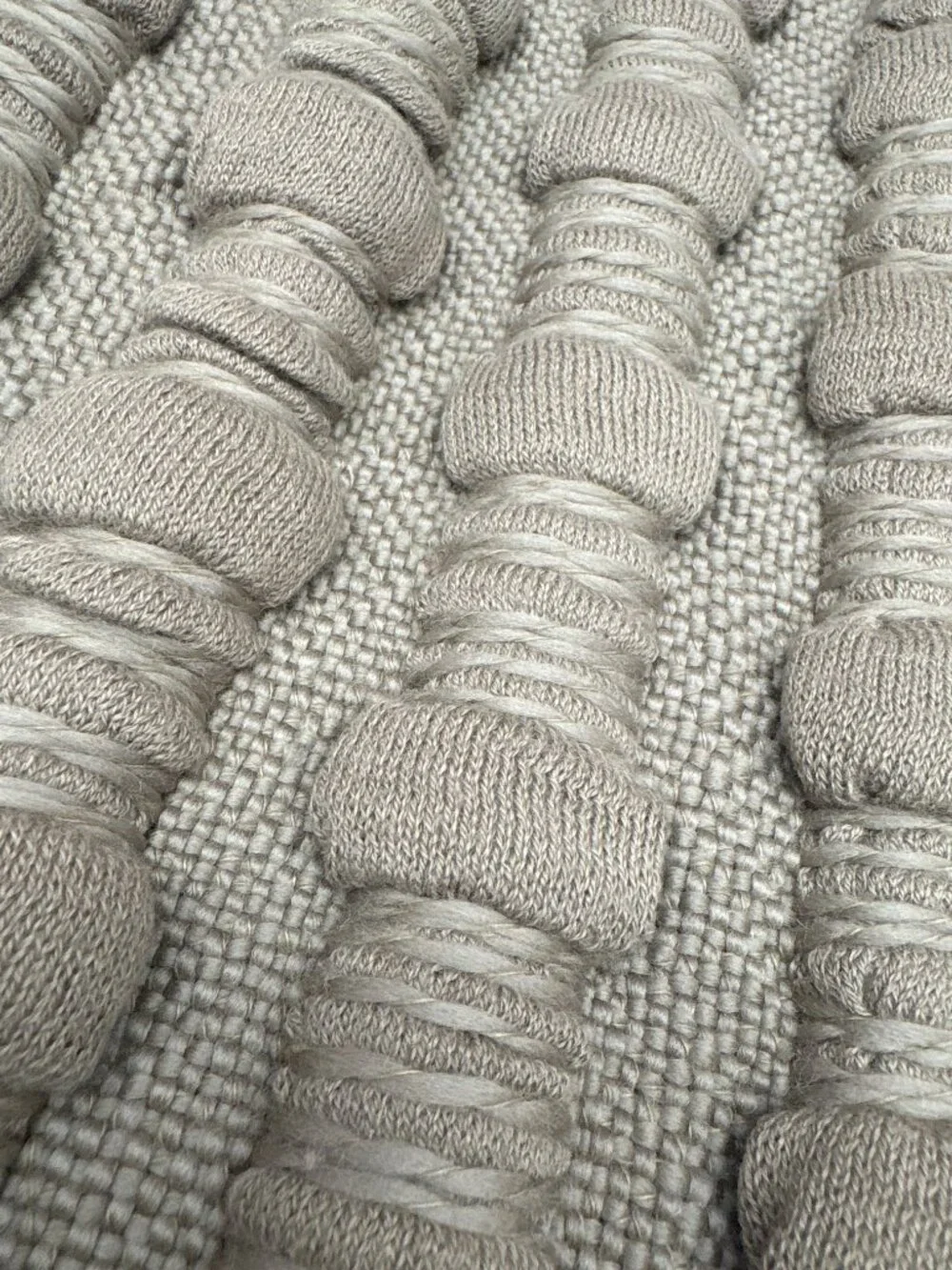 RH Restoration Hardware Loa Merino Wool Chunky Stripe Pillow Cover